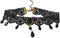 Victorian Lace Beads Flower Choker Necklace Bracelet Gothic Lolita Bohemican Style Jewelry for Women-1 Pc Black...