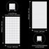 10 Sheets Foam Dual-Adhesive Squares,2 Sizes 3D Foam Squares Double Sided Self Adhesive Dots Mounting Squares, Adhesive Foam Squares for Scrapbook...