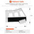 6501KW2002A Washer Rotor Position Sensor Assembly (OEM) ???????????????? ???????????????? by Beaquicy Fit for Kenmore LG Washer WM2016CW WM3170CW WM3370HWA WM3575CW - Replace PS3529186 AP4440680