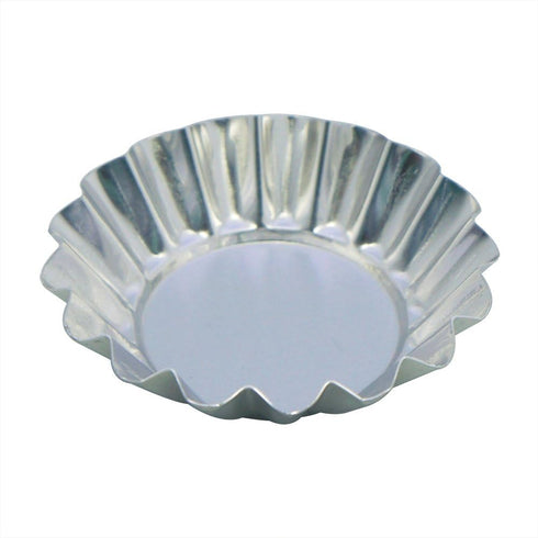 MYStar 3.15" (8 cm) Fluted Design Round Shape Non-stick Aluminum Tart Mold, Mini Pie Tin, Tartlet Pan, set of 20...