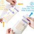 Freeze Flat Breast Milk Storage Bag |Breastmilk Freezer Flattener Kit Make Mother's Milk Bags Organizer Even to Save Refrigerator Space | Fit 3 4 ...