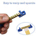 4PCS Grounding Bus Bar 4 Positions Terminal Block Ground Bus Bar Brass Wire Screw Terminal Electrical Bus Bars OLA002-4K...
