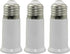 3PCS E26 80mm/3.15inch Socket Extender Extension Socket Adapter Light Bulb Socket Extension Lamp Holder Adapter...