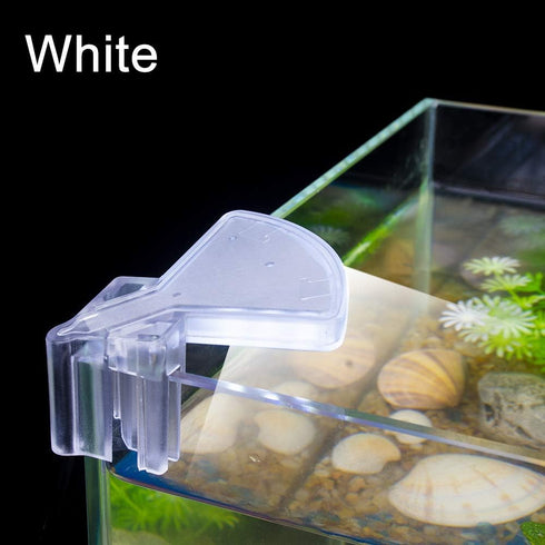 Senzeal M3 Aquarius Aquarium Light Fish Tank Light 5W 12 LED Fan Shaped Aquarium Planted Clip Lamp 600LM for 4-10 Inch Fish Tank White Lighting...