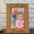 KATE POSH I Love You Grandpa, Grandparent's Day, Best Grandpa Ever, Grandpa & Me, Engraved Natural Wood Picture Frame from Granddaughter, Grandson...
