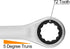 1 PCS 7mm 12PT Ratchet Wrench, Metric Ratcheting Wrench Set with 5° Movement and 72 Teeth for Projects with Tight Space...