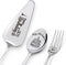 Happy 30th Birthday Personalized Laser-Engraved Stainless Steel Birthday Party Utensil Set - Cake Server, Spoon, and Fork for Son Daughter Husband...
