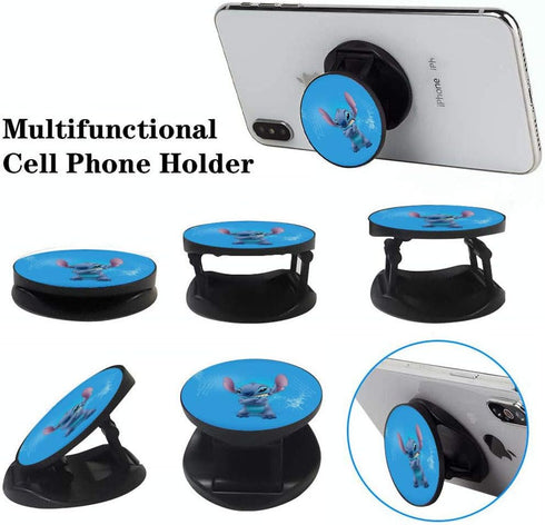 3 Pack/Multifunction Cell Phone Stand Holder and Grip Blue Pink Cloud Cute Foldable Phone Kickstand Mount Compatible for Smartphones......