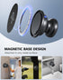 EWA A117 Mini Portable Wireless Bluetooth Speaker with Magnetic Base, Powerful Sound, Easy to Attach to Metal Surface, [Compatible with Magsafe, i...