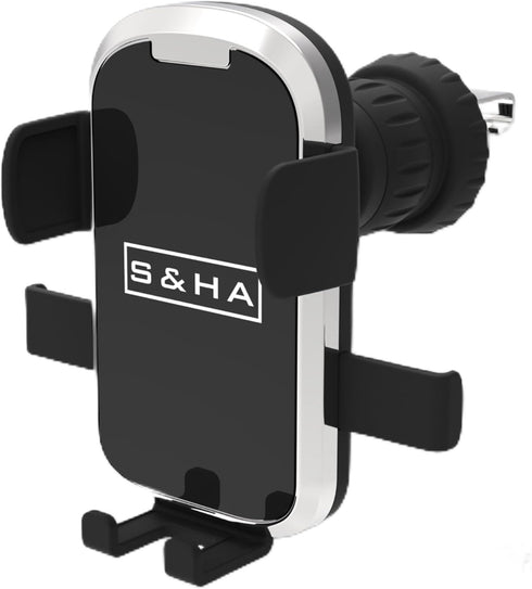 S&HA. 2024 Universal Cell Phone Holder Mount for car with 360° Rotatable Head for iPhone 15/14/13, Samsung Phone. LG, HTC, Motorola, BlackBerry, N...