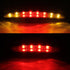 Motorcycle Chopped Rear Fender Edge LED Brake License Plate Tail Light Stop Running Light Turn Signal Lamp for Harley Sportster XL883N 1200N XL120...