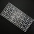 Polycarbonate Chocolate Mold DIY Candy Mould Clear Hard Plastic Bakeware Pastry Tools Rectangle Shaped...
