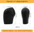 2 Pcs Black Fashionable Gear Shift Knob Covers for Most Cars, Comfortable Waterproof Sweat-proof Silicone Gear Lever Cover, Anti-Slip Protective C...