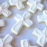 Cross Cookie Cutter Shapes Set, Azflyife 5 Piece Stainless Steel Metal Biscuit Mold Cookie Cutters with Chalice Holy Cup Crucifix Crucifixion for ...