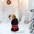 Dog Hoodie Sweater for Dogs Pet Clothes Black Buffalo Plaid Warm and Soft Breathable Cozy(XS)...