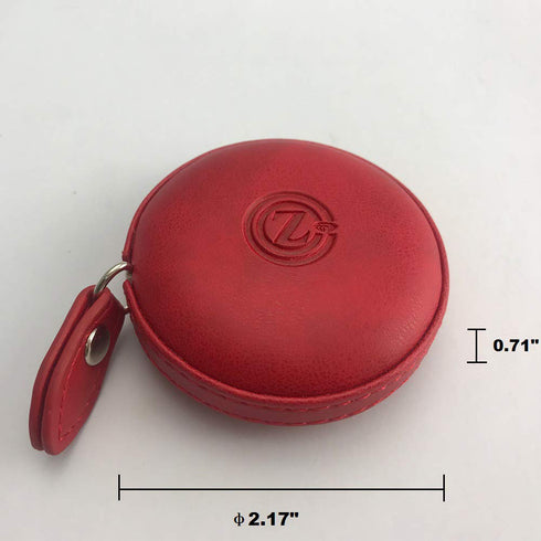 Sewing Tape Measure, Medical Body Cloth Tailor Craft Dieting Measuring Tape, 79 Inch/2 M Dual Sided Retractable Ruler with Push Button Round(1 Pac...