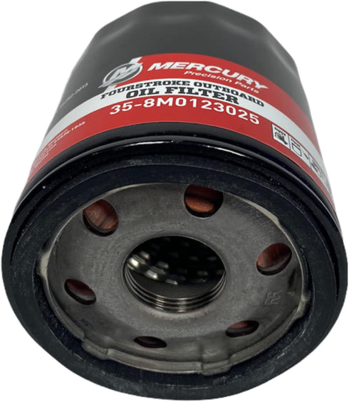 Mercury Marine/Mercruise New OEM 175 to 300 HP V6 & V8 Outboard Oil Filter, 35-8M0123025...