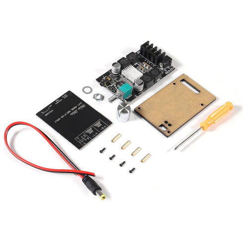 ZK-502C Bluetooth 5.0 Amplifier Board,100w Audio Amp Board Dual Channel DC8-24V, Password Free Connect to Phone Quietly for Home Passive Speakers ...