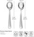 KEAWELL Premium 9.45" Louise Salad Servers, 18/10 Stainless Steel, Exceptional mirror finish, Dishwasher Safe (Salad Servers)...