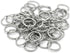 VALYRIA 200pcs Stainless Steel Open Jump Rings Connectors Jewelry Finding Silver Tone 13(1/2") x1.4mm...