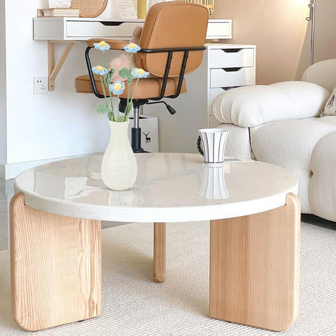 FINGERINSPIRE 5 pcs Handmade Crochet Daisy Flower Light Sky Blue Artificial Daisy Bouquet Knitted Cotton Artificial Flowers with Iron Wire Crochet...