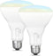 Feit Electric BR30 LED Light Bulb, 100W Equivalent, Dimmable, 5CCT, E26 Medium Base, 90 CRI, 1400 Lumens, Recessed Can Light Bulbs with Switch on ...