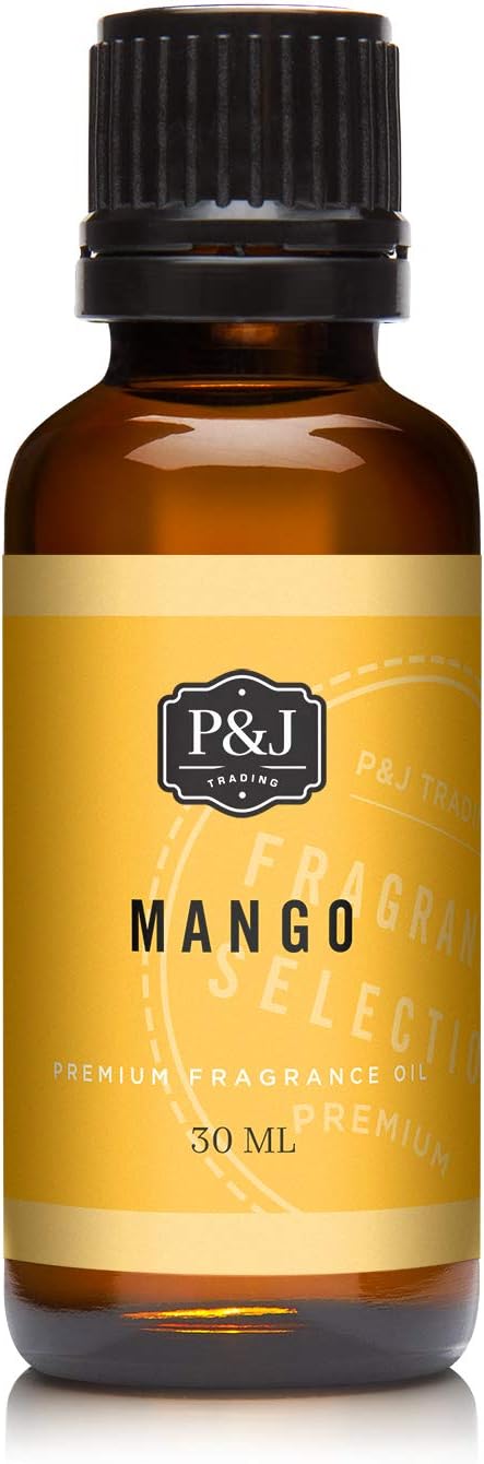 P&J Trading Fragrance Oil | Mango Oil 30ml - Candle Scents for Candle Making, Freshie Scents, Soap Making Supplies, Diffuser Oil Scents...