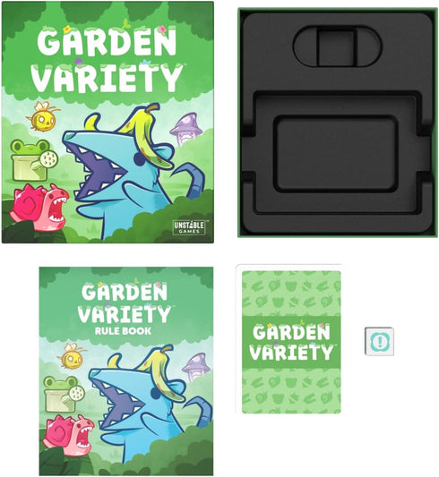 Garden Variety Base Game - A quirky, easy to learn card game for Kids, Teens, Adults - 2-5 Players, ages 7+...