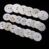 Leekayer 22 Pieces Genuine White Mother of Pearl Blazer Buttons Suit Buttons Set 20mm 15mm Natural White MOP Shell Buttons Bulk for Men (White MOP...