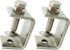 0-25Mm Mini Stainless Steel C Clamps for Mounting, 4Pcs Heavy Duty Woodworking U Clamp Set Tiger Clamp Tools with Stable Wide Jaw Opening & Protec...