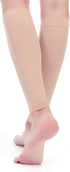 BSERA Calf Compression Sleeve Women, 2 Pairs 15-20mmHg Calf Support Footless Compression Socks Stockings for Shin Splints, Varicose Veins, Recover...