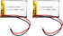 Octelect 2PCS 3.7V 1200mAh 603449 Lipo Battery Rechargeable Lithium Polymer ion Battery Pack with JST Connector...
