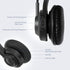 Bluetooth Headset, ENC Wireless Headsets with Microphone for Truckers, Customer Services, Office and Zoom Meetings Call, Single-Ear Laptop Cell Ph...