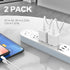 20w USB-C Power Adapter, Phone Charger 2 Pack of Charger Block, Compatible with iPhone 15, New ipad, Android Phone, with 2 Pcs USB C to C Charging...