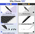 Gel Pens, 0.5MM Black Gel Ink Pens Fine Point Smooth Writing Pens, College Essentials Pens for Journaling Note Taking, Birthday Gifts for Women Me...