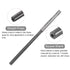 uxcell Hand Reamers, 3mm H8 Metric Reamer Drill Bit for Metal Wood Hole Reaming, Straight Flute High Speed Steel (HSS) Tool...