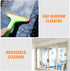 Shower Squeegee, Car Window Water Blade, Water Wiper with 5.9'' Blade and 7.5'' Handle, for Car Windshield, Wing Mirrors, Window, Mirror, Glass Do...