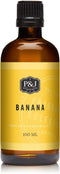 P&J Trading - Banana Scented Oil 100ml - Fragrance Oil for Candle Making, Soap Making, Diffuser Oil...