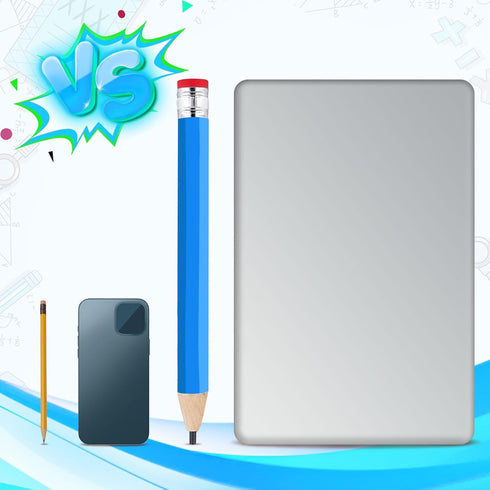 2pcs Big Pencils, 13.3 Inch Wooden Jumbo Pencils Funny Giant Pencil Novelty Large Pencil Wooden Pencils for Crafts School Home Office Party Props ...