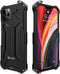 Kowauri Metal Case for iPhone 12 Pro Max,Gundam Aluminum Metal Shock Proof Frame Bumper Double Color Oxidation Aluminum Metal Case Cover for iPhon...