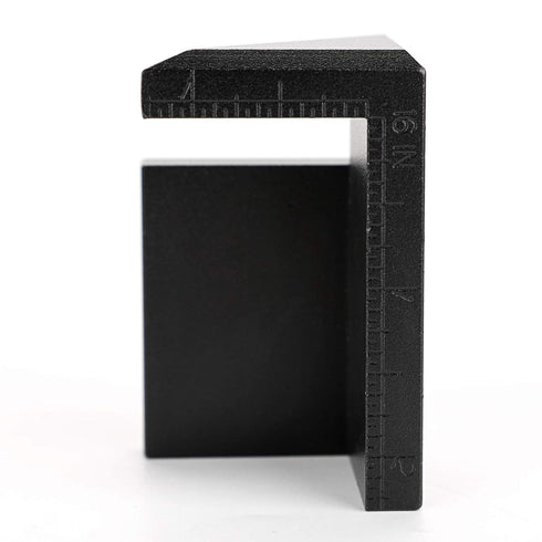 OwnMy 45 Degree Angle Marker Aluminum Alloy Pen Center Finder with Inch Scale, Woodworking Center Scriber Right Angle Line Drawing Ruler Measuring...