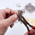 20Pcs Keychain Key Ring with Chain Bulk Split Key Chain,1.1 Inch Key Chains Parts with Open Jump Ring Connector for Jewelry Making Crafts (Gold)...