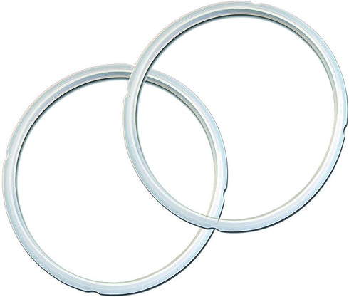 Instant Pot Sealing Ring Mini 3-Qt, Inner Pot Seal Ring, Electric Pressure Cooker Accessories, Non-Toxic, BPA-Free, Replacement Parts, Clear, 2 Co...