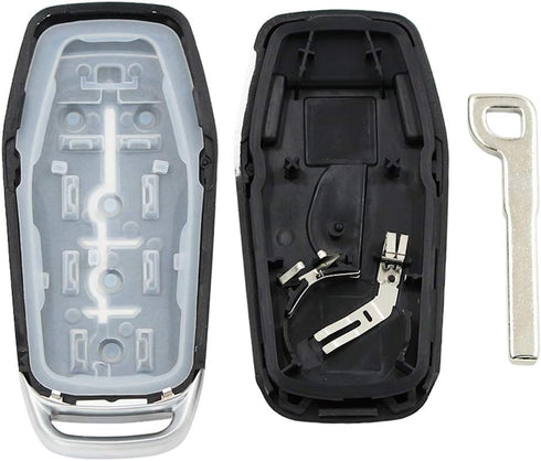 Keyless Entry Remote Smart Key Fob Shell Case Button Pad Cover for Ford Fusion Mustang Explorer Lincoln MKZ MKC 2013-2017...