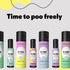 Pre GO toilet spray, discreet & portable original odor deodorizer scents. Perfect for purses, pockets and backpack. Pre-poo spray to use on the go...