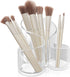 Desk Organizer Makeup Brush Holder Cosmetics Clear Acrylic Brushes Pen Storage,3 Slot Countertop for Vanity,Bathroom,Dresser...
