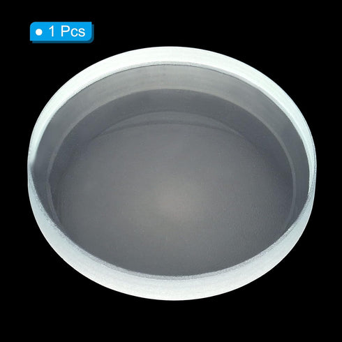 PATIKIL 4" (100mm) Focal Length Double Concave Lens, 40mm Diameter 6mm Height Glass Optically Polished Round Edges Lens for Physics Experiment, Cl...