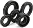 Engine Oil Seal Set, 5Pcs / Set Steel Alloy Engine Oil Seal Set Kit Accessory Replacement Fit for 110cc 125cc 140cc PIT PRO Trail Quad Dirt Bike A...