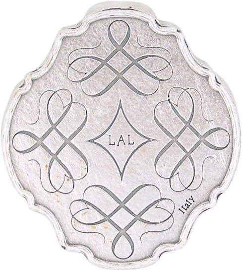 Small Metal Keepsake Rosary Box, 1 3/4 Inch (White)...