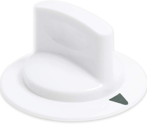 WE1M652 Dryer Timer Control Knob with UPGRADED Metal Ring Replacement Part by BlueStars - Exact Fit for Hotpoint & GE Dryers - Replaces 1264289 AP3995164 PS1482196 AH1482196
